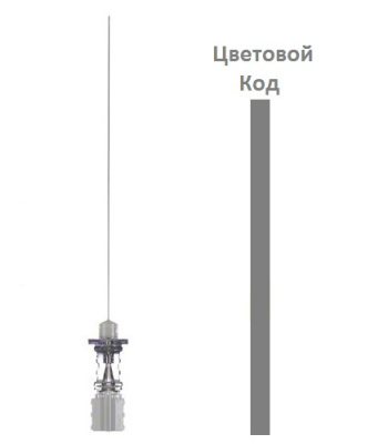 Игла спинномозговая Пенкан со стилетом напр. игла 27G - 88 мм купить оптом в Севастополе