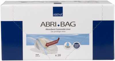 Abri-Bag Гигиенические впитывающие пакеты для туалета 51,5x39 см купить оптом в Севастополе