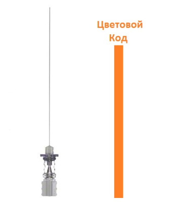 Игла спинномозговая Пенкан со стилетом 25G - 88 мм купить оптом в Севастополе