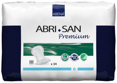Урологические вкладыши Abri-San Premium 6, 1600 мл купить оптом в Севастополе
