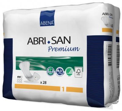 Урологические прокладки Abri-San Premium 1, 200 мл купить оптом в Севастополе
