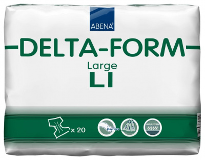 Delta-Form Подгузники для взрослых L1 купить оптом в Севастополе
